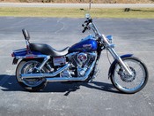 2006 Harley Davidson
Dyna Wide Glide FXDWGI
Deep Cobalt Pearl with 22,933 miles
Fuel-injected
Equipped with 88